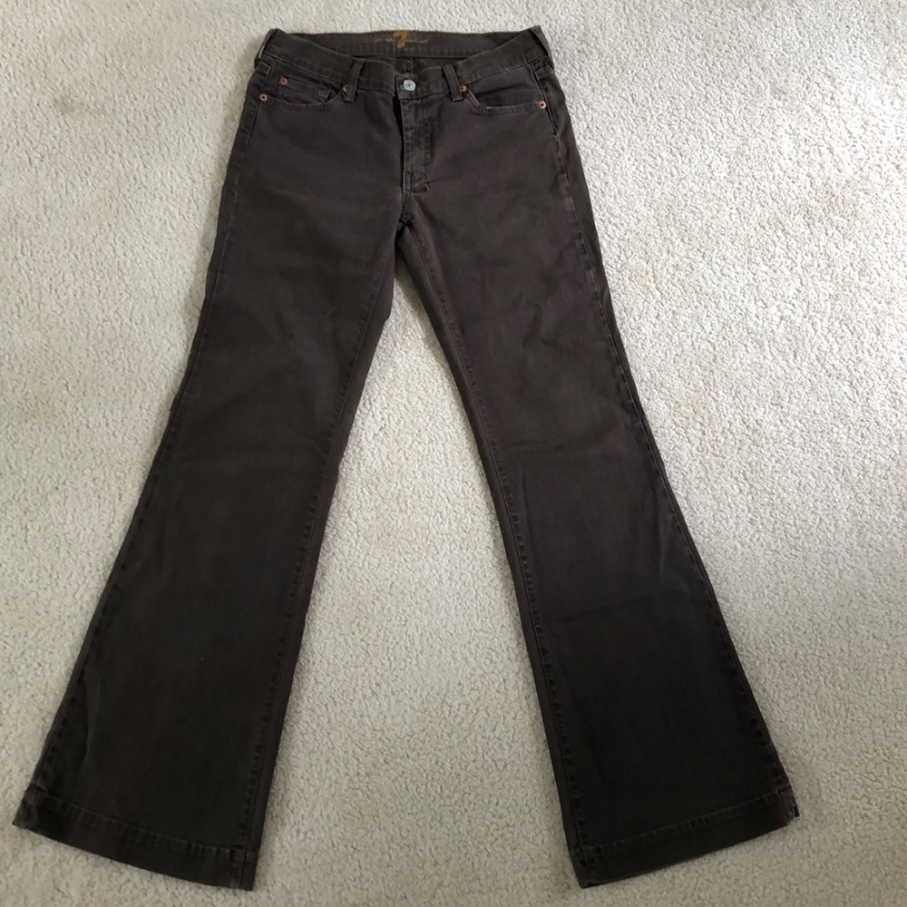 7 for all Mankind Dojo high rise flare